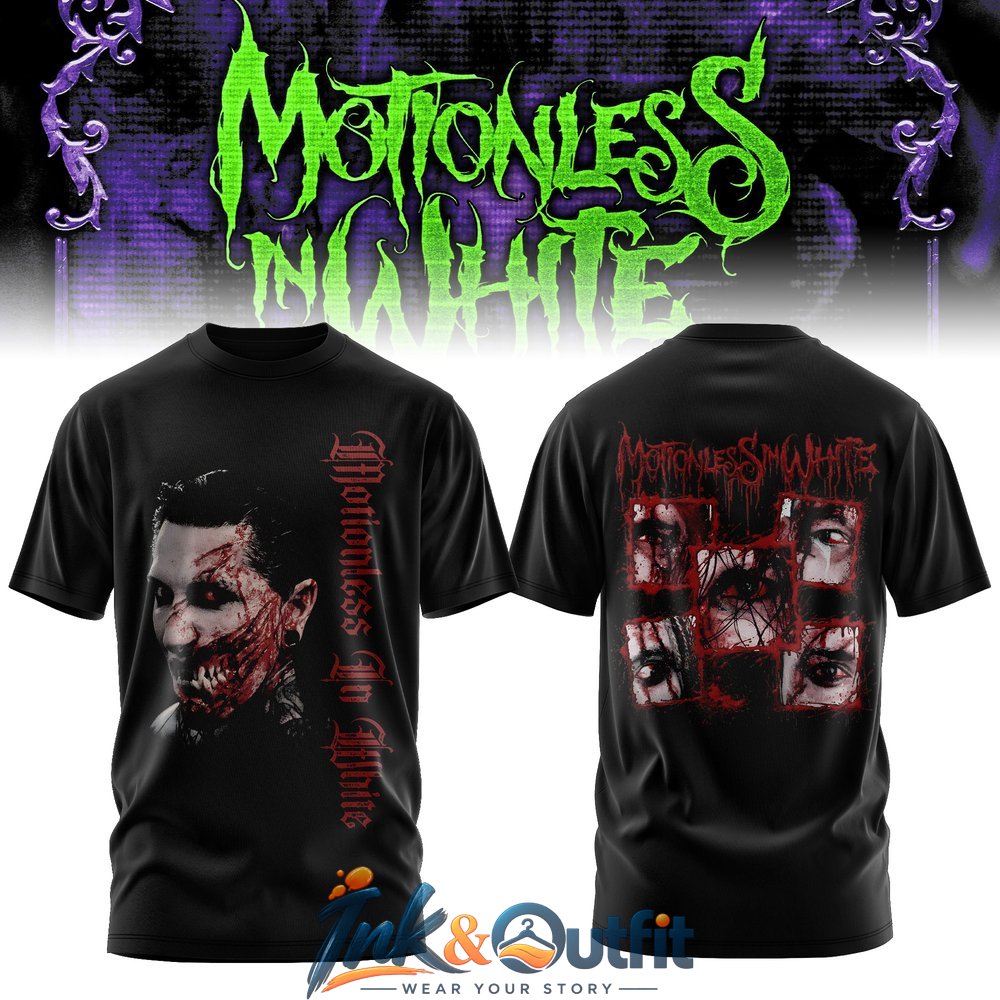 Motionless In White European Tour 2027 T-Shirt