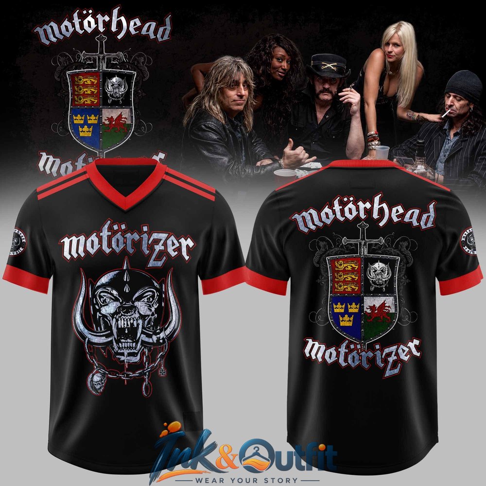 Motorhead 50 Years Anniversary Collections Football Jersey
