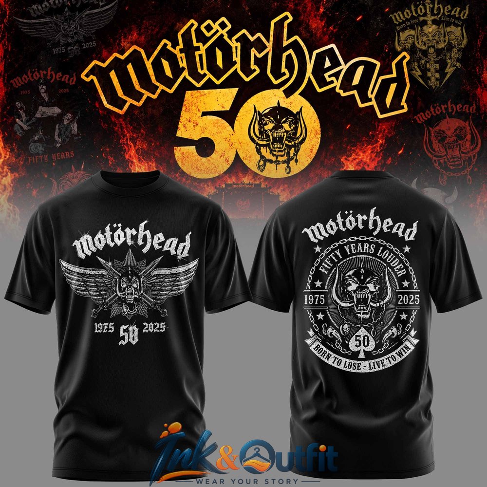 Motorhead 50th Anniversary T Shirt