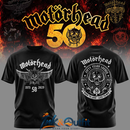 Motorhead 50th Anniversary T Shirt
