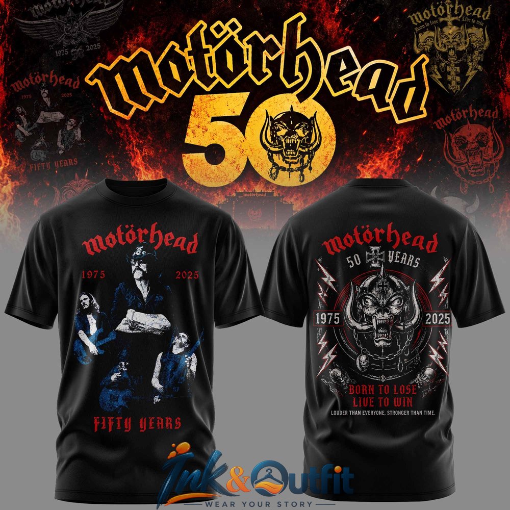 Motorhead 50th Anniversary T Shirt