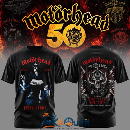 Motorhead 50th Anniversary T Shirt