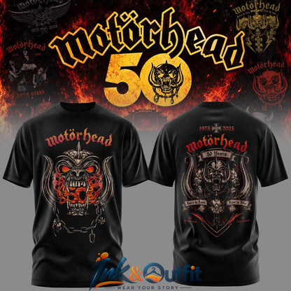 Motorhead 50th Anniversary T Shirt