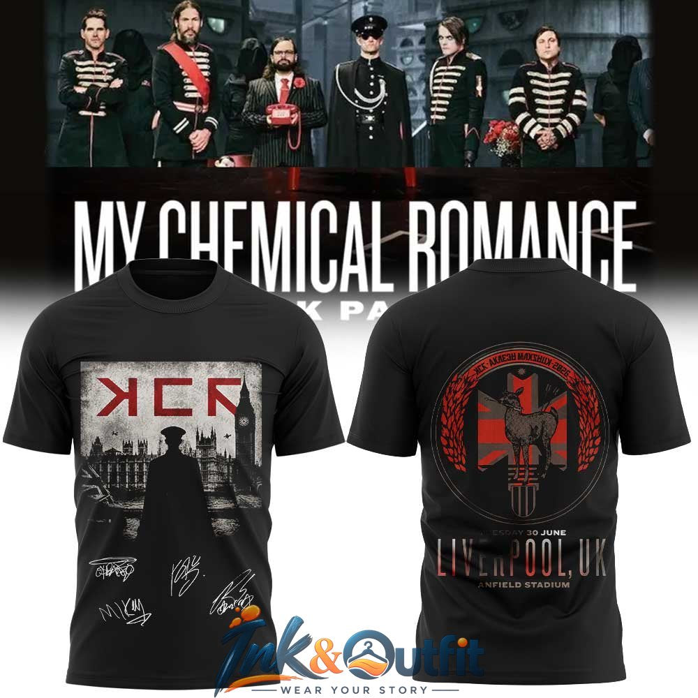 My Chemical Romance Black Parade Tour 2026 T Shirt