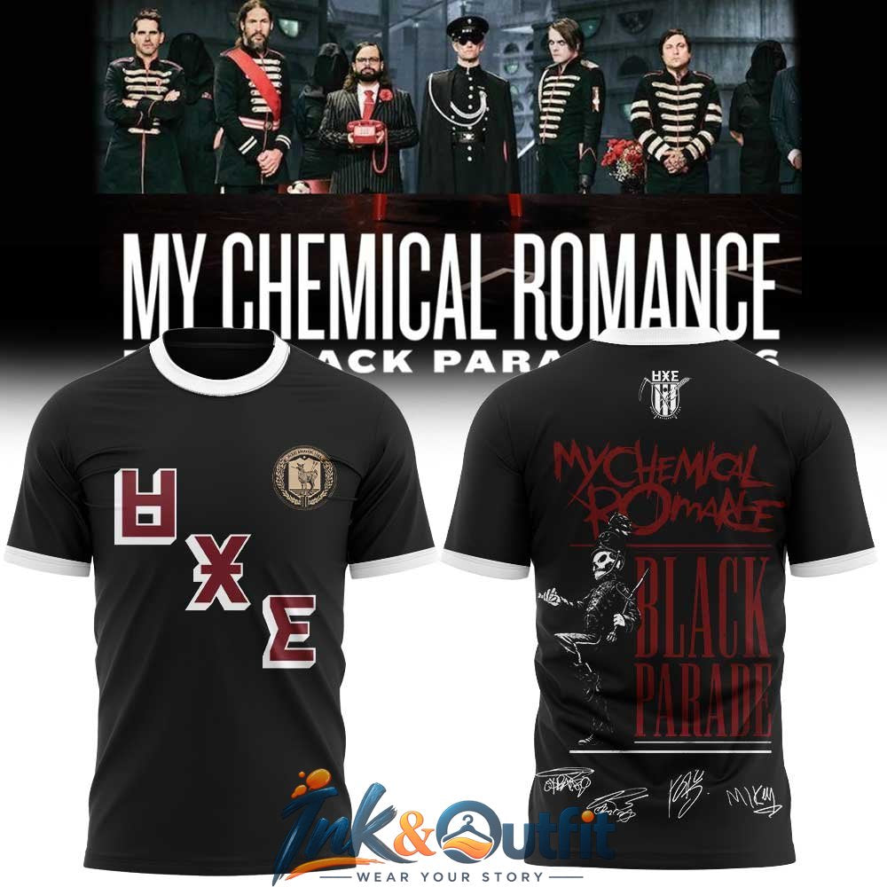 My Chemical Romance Black Parade Tour 2026 T Shirt