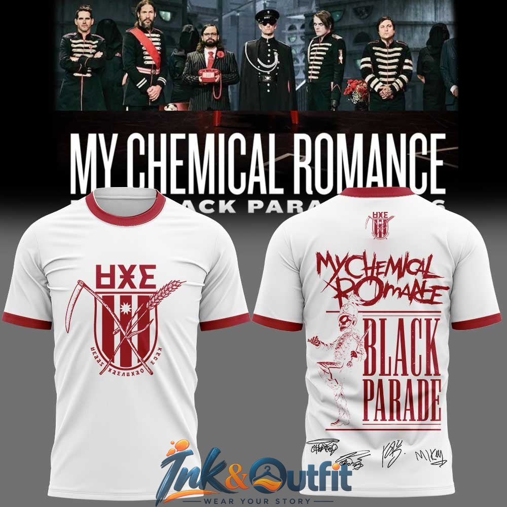 My Chemical Romance Black Parade Tour 2026 T Shirt