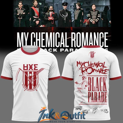 My Chemical Romance Black Parade Tour 2026 T Shirt