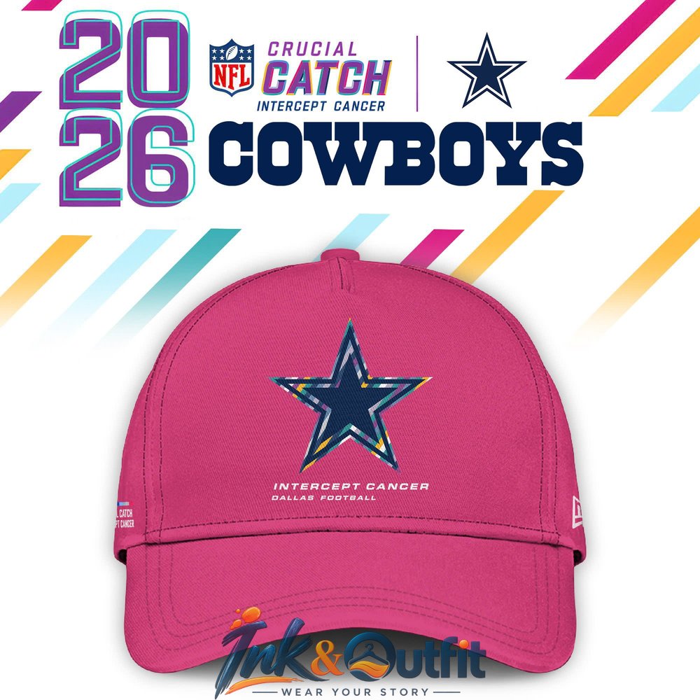 NFL Crucial Catch 2026 Personalize Pink Cap