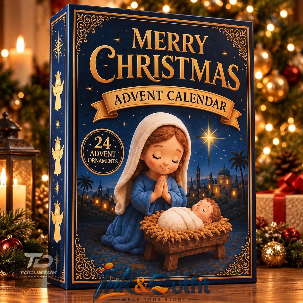 Nativity Scene Advent Calendar Calendar 2026