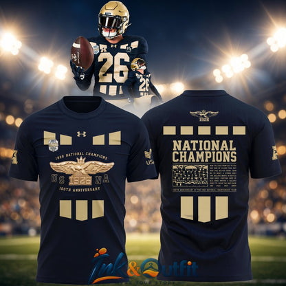 Navy Midshipmen 1926 Champions 100th Anniversary Shirt