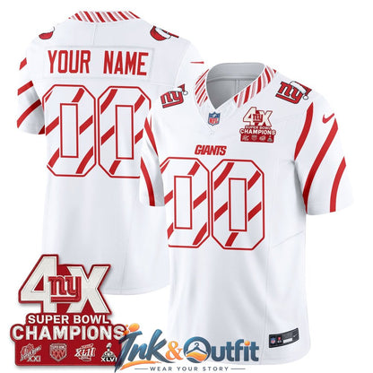 New York Giants Xmas Edition Football Jersey
