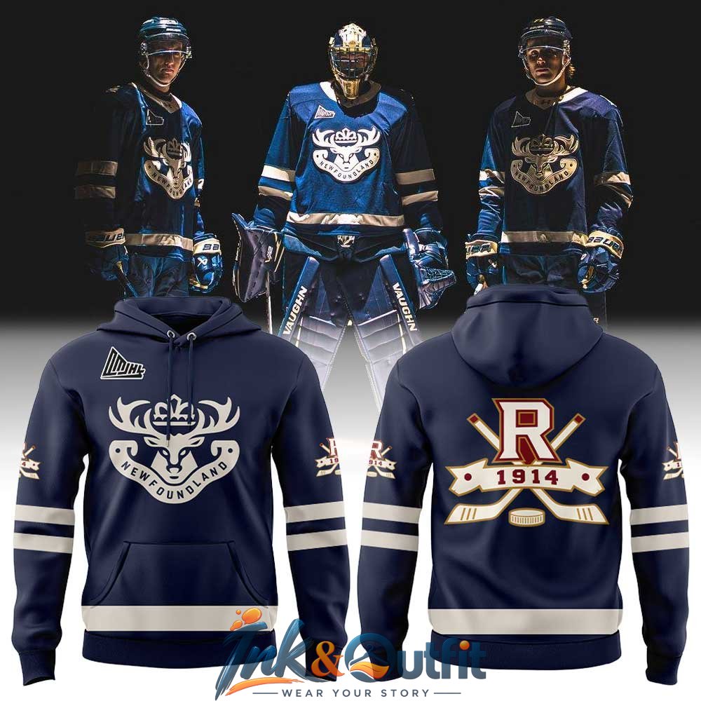 Newfoundland Regiment Honour The Past Hockey Hoodie