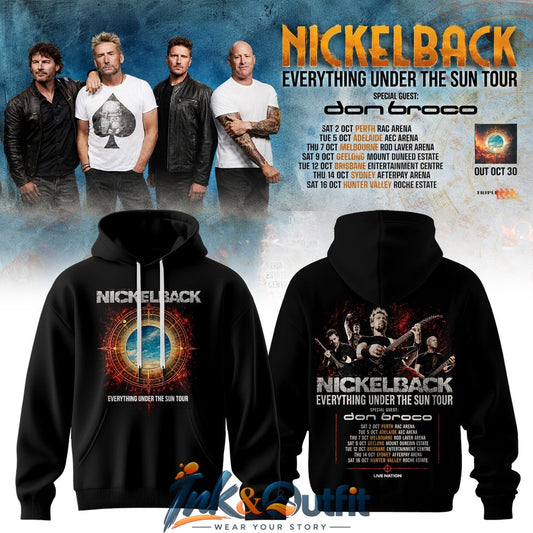 Nickelback Everything Under The Sun Tour Hoodie
