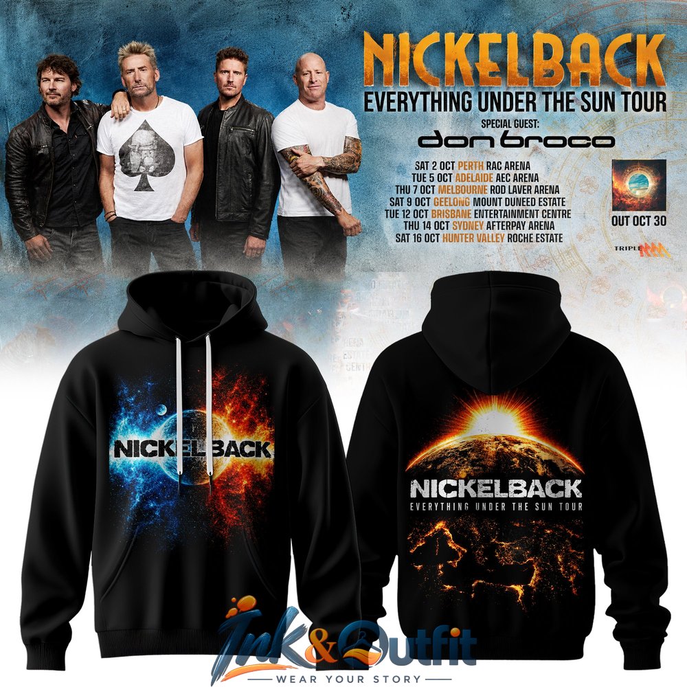 Nickelback Everything Under The Sun Tour Hoodie