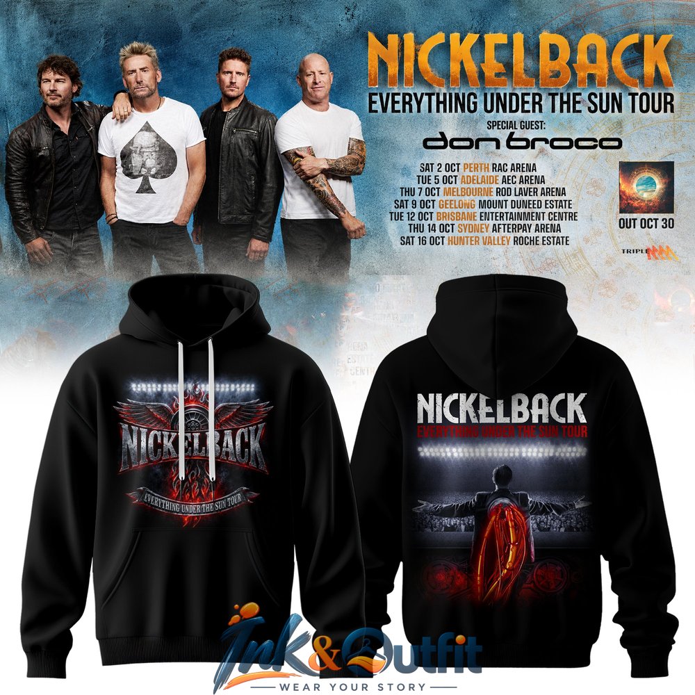 Nickelback Everything Under The Sun Tour Hoodie