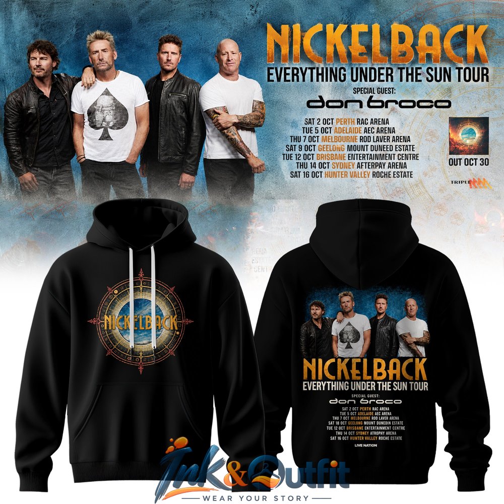 Nickelback Everything Under The Sun Tour Hoodie