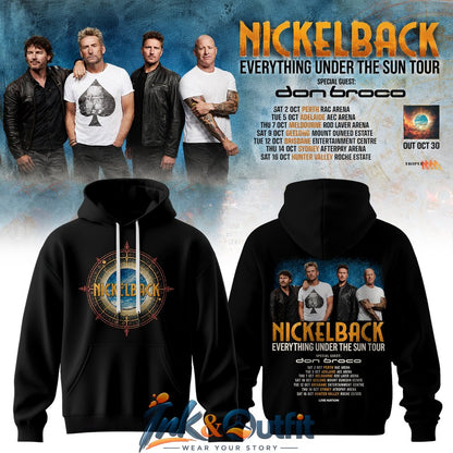 Nickelback Everything Under The Sun Tour Hoodie