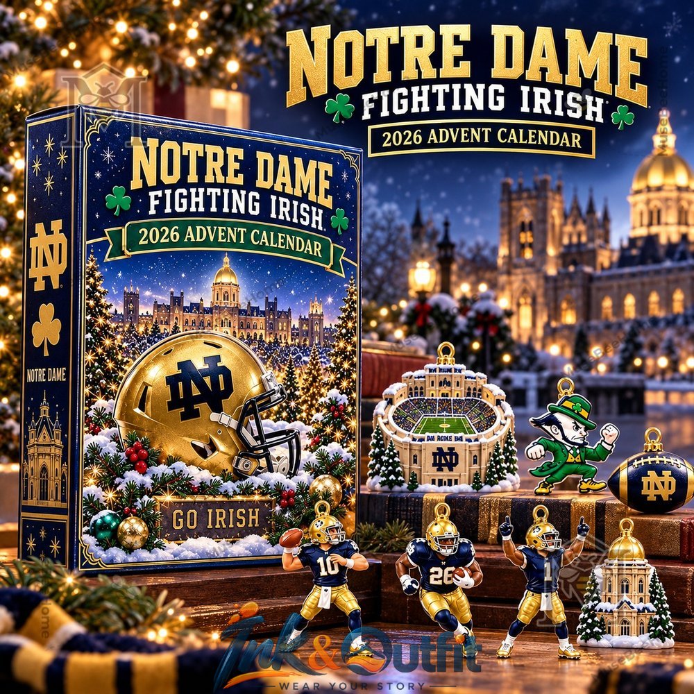 Notre Dame Fighting Irish 2026 Holiday Countdown Advent Calendar