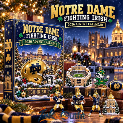 Notre Dame Fighting Irish 2026 Holiday Countdown Advent Calendar
