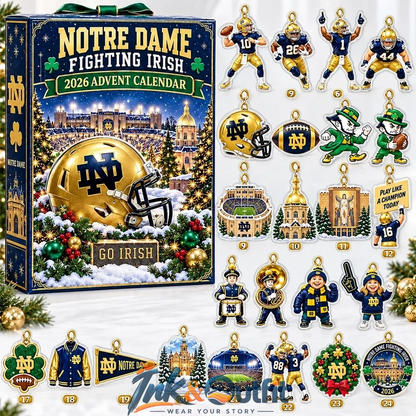 Notre Dame Football Advent Calendar 2026 Christmas Collectibles