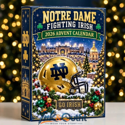 Notre Dame Football Advent Calendar 2026 Christmas Collectibles