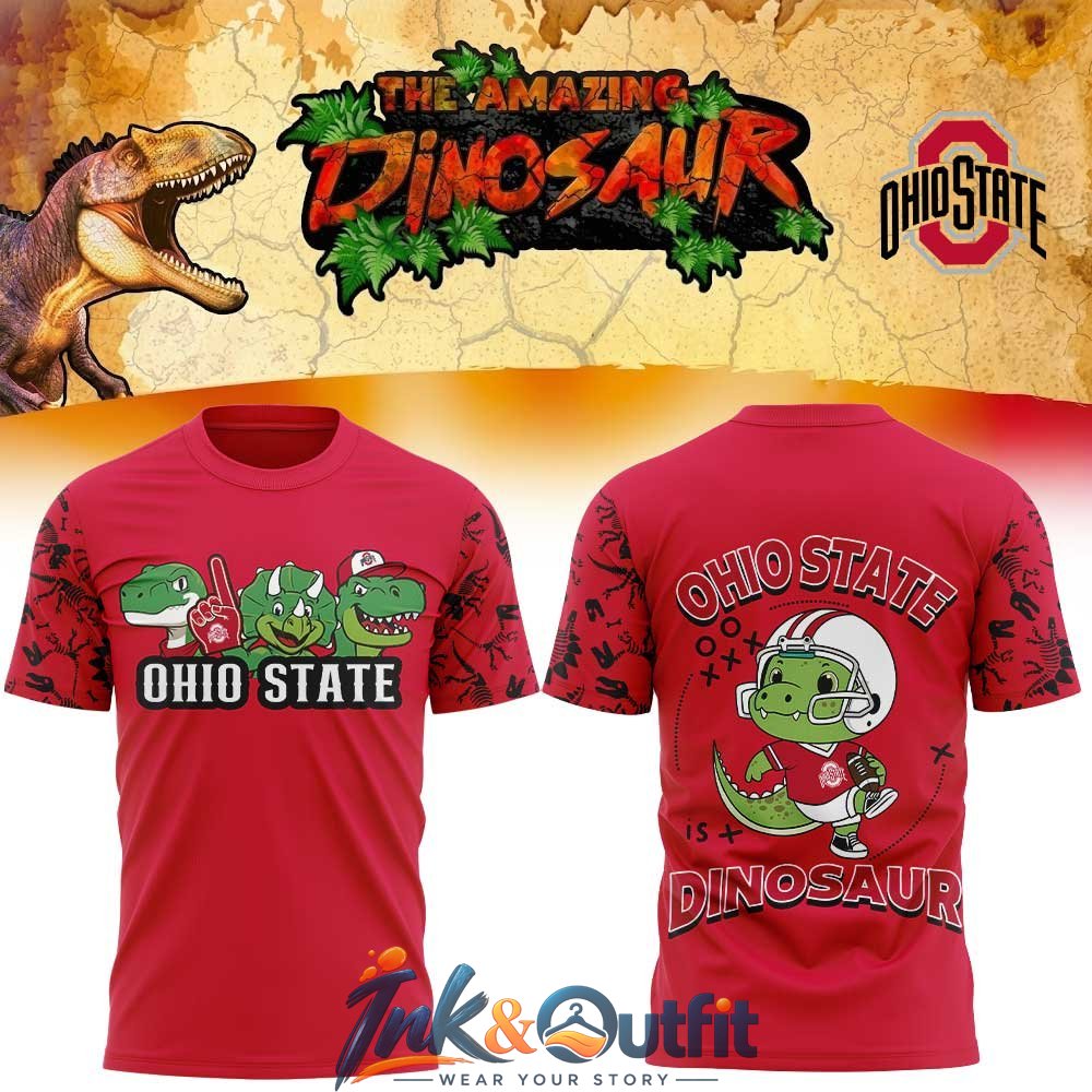 Ohio State Buckeyes Amazing Dinosaur T Shirt