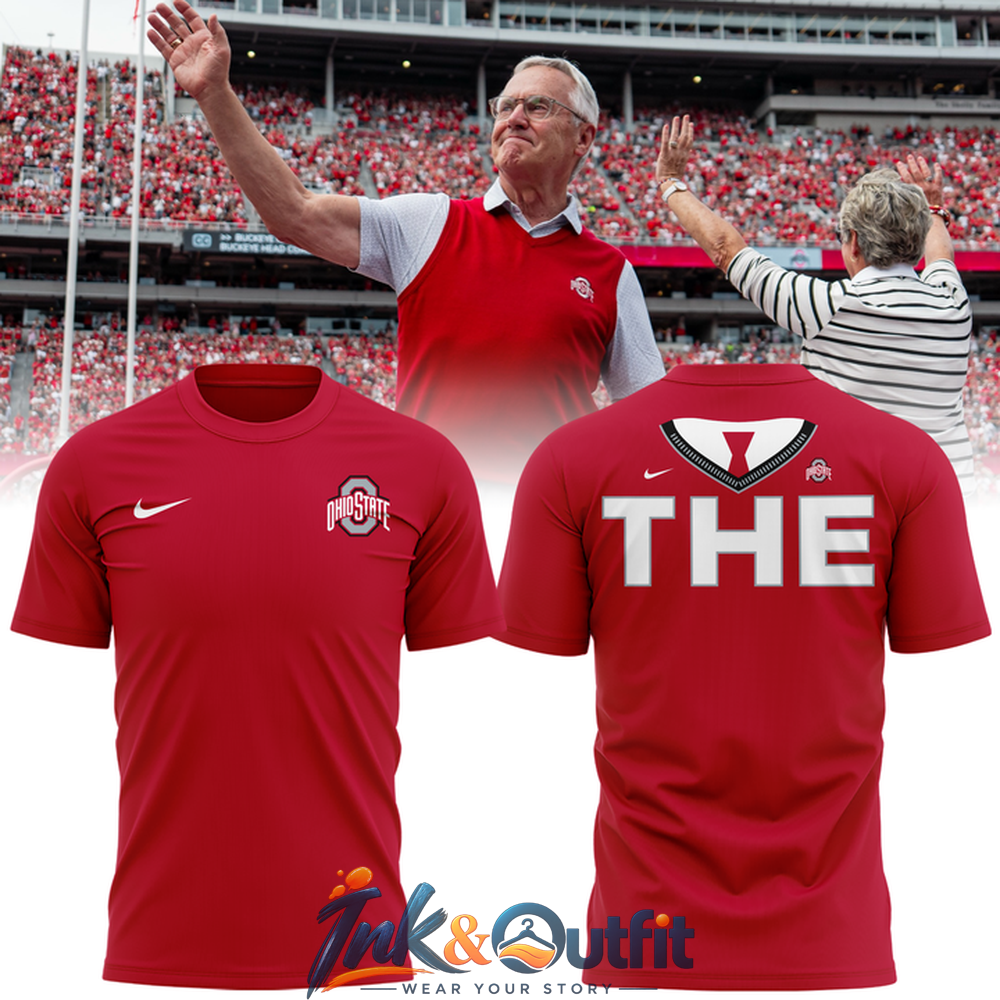 Ohio State Buckeyes Football Red T Shirt