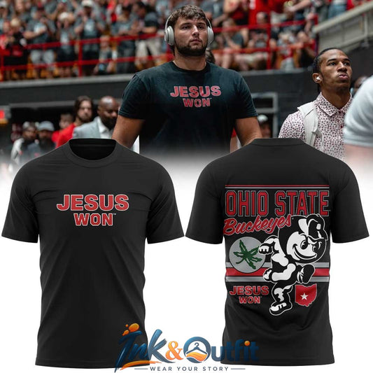 Ohio State Buckeyes Jesus Won Special T-Shirt
