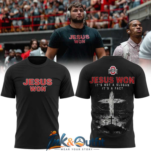 Ohio State Buckeyes Jesus Won Special T-Shirt