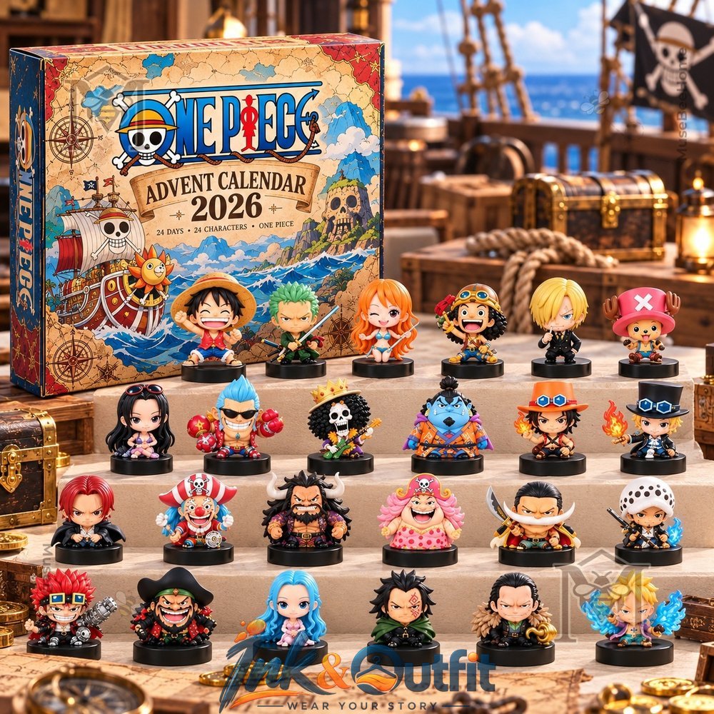 One Piece Anime 2026 Straw Hat Pirates Holiday Advent Calendar