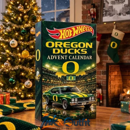 Oregon Ducks Hot Wheels Advent Calendar 2026