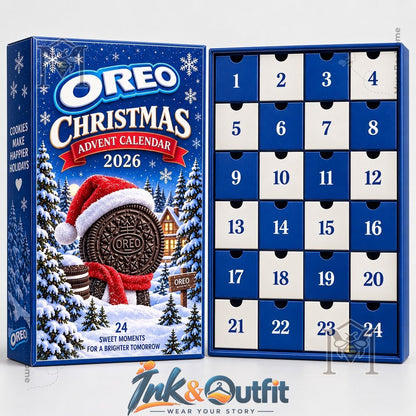 Oreo Cookie Treat 2026 Christmas Countdown Holiday Calendar