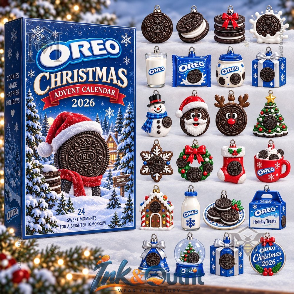 Oreo Cookie Treat 2026 Christmas Countdown Holiday Calendar