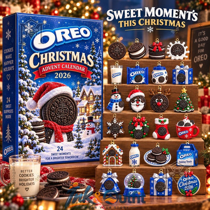 Oreo Cookie Treat 2026 Christmas Countdown Holiday Calendar
