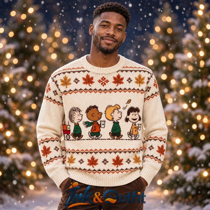 Peanuts Snoopy Autumn Ugly Christmas Sweater