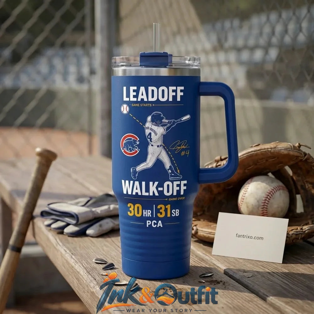 Pete Crow Armstrong Chicago Cubs Baseball Tumbler