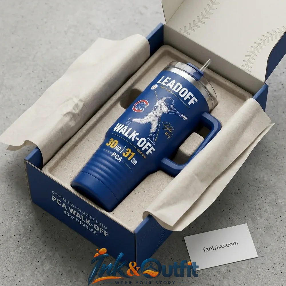 Pete Crow Armstrong Chicago Cubs Baseball Tumbler
