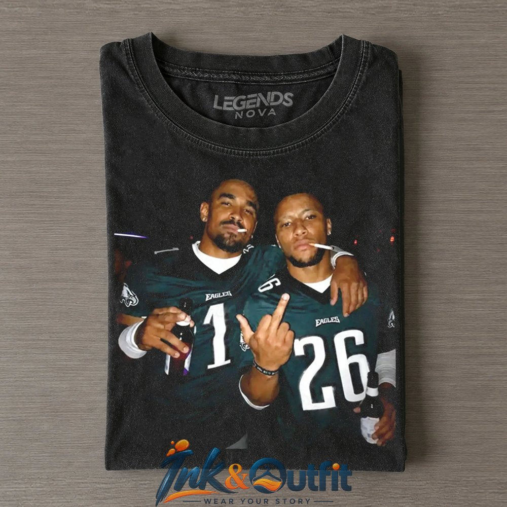 Philadelphia Eagles Jalen Hurts Saquon Barkley Shirt