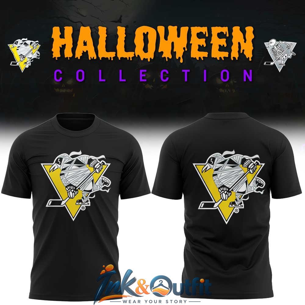 Pittsburgh Penguins Halloween 26 Mummy T-Shirt