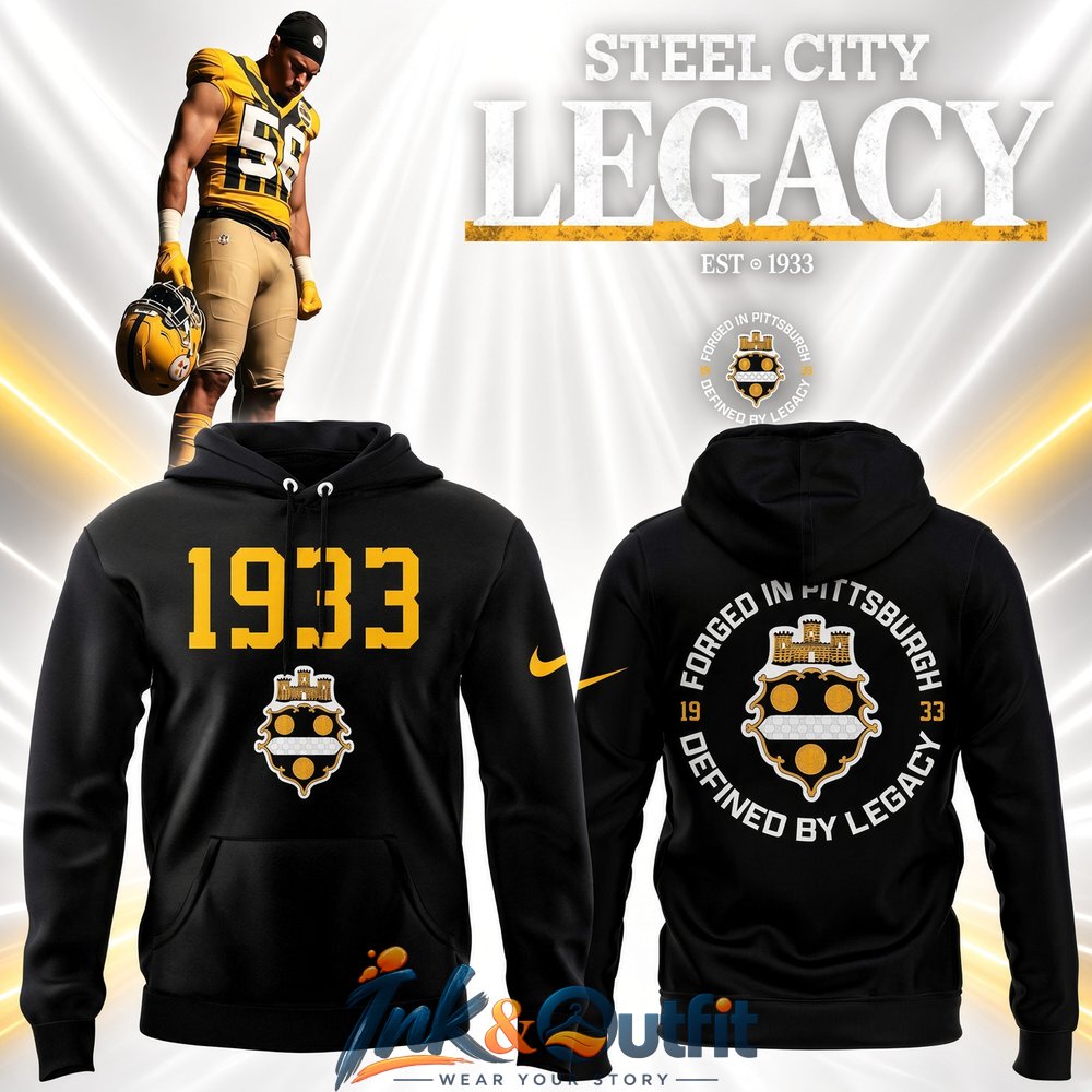Pittsburgh Steelers 1933 Steel City Legacy Hoodie