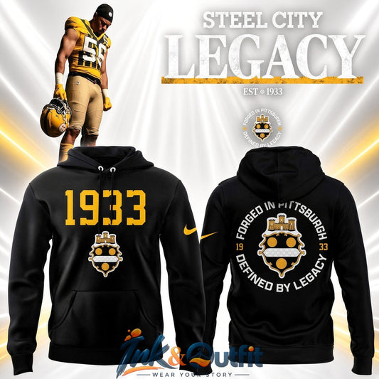Pittsburgh Steelers 1933 Steel City Legacy Hoodie