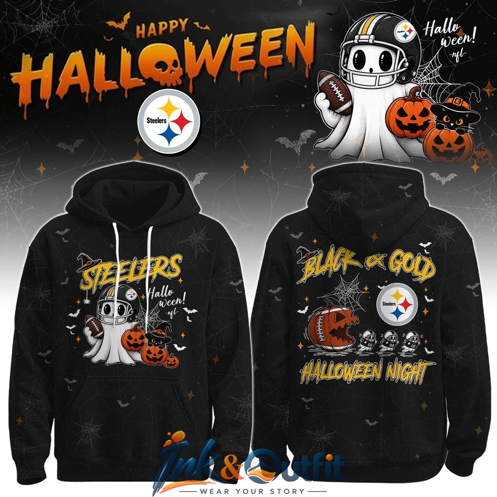 Pittsburgh Steelers Halloween Hoodie
