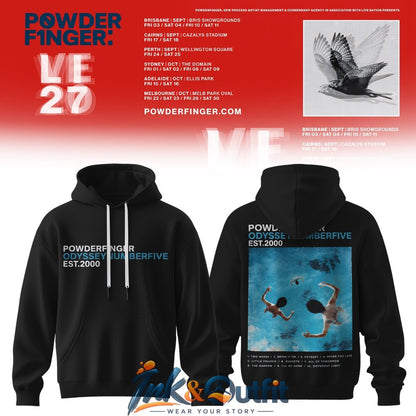 Powderfinger Live 27 Tour Hoodie