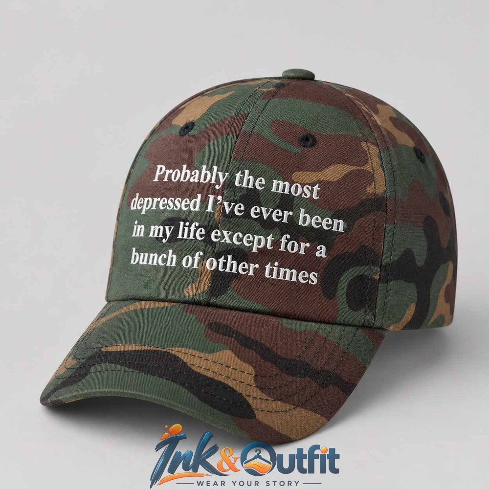 Probably the Most Depressed Camo Hat