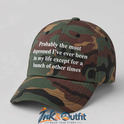 Probably the Most Depressed Camo Hat
