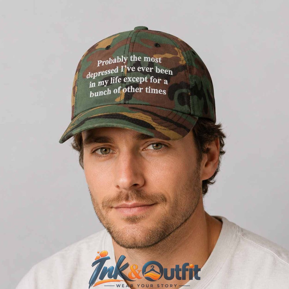 Probably the Most Depressed Camo Hat