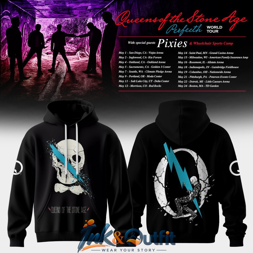 Queens of the Stone Age World Tour 2027 Hoodie
