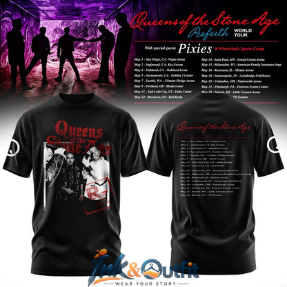 Queens of the Stone Age World Tour 2027 T Shirt