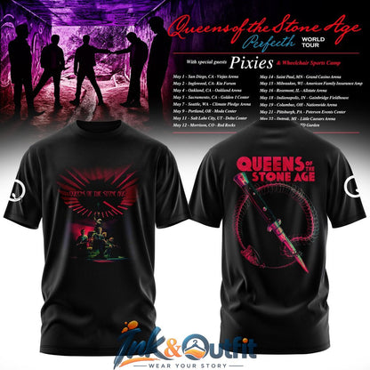 Queens of the Stone Age World Tour 2027 T Shirt