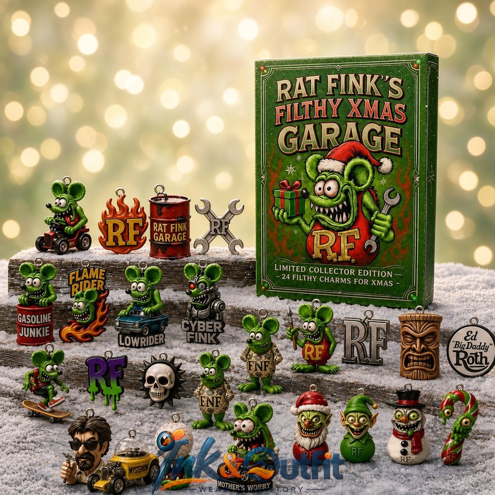 Rat Fink Filthy Xmas Garage Advent Calendar 2026